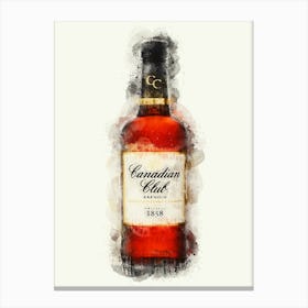 Canadian Club Whisky Canvas Print