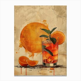 Aperol Spritz Art Print 470 Canvas Print