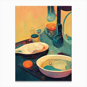 Kitchen Sink Surreal Painting Canvas Print