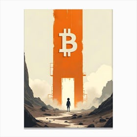 Bitcoin 12 Canvas Print