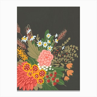 Ikebana Canvas Print