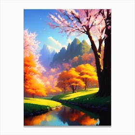 Cherry Blossoms 14 Canvas Print