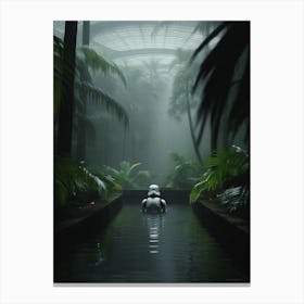 Stormtrooper Sanctuary Canvas Print