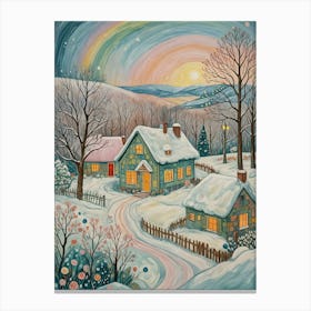 Magical Winter Wonderland Canvas Print