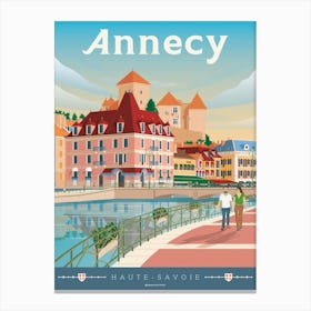 Annecy Haute Savoie France Canvas Print