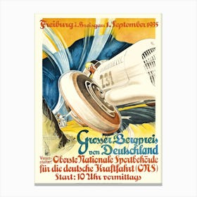 Grosser Bergpreis von Deutschland Canvas Print