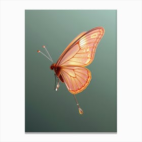 Butterfly In Flight 1 Canvas Print