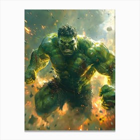 Hulk 33 Canvas Print