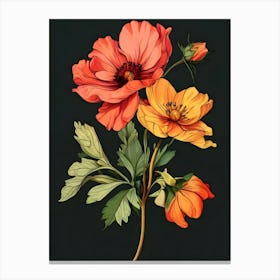 Of Flowers Canvas Print