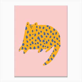 Dotty Cat Canvas Print