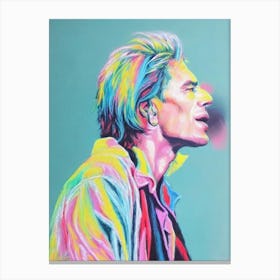 Bon Jovi Colourful Illustration Canvas Print