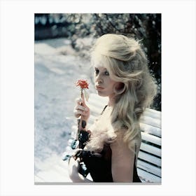 Brigitte Bardot Vintage 1 Canvas Print