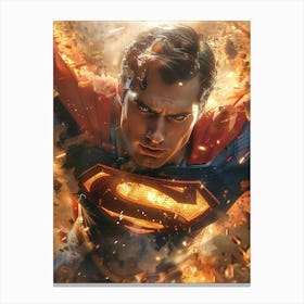 Superman 14 Canvas Print