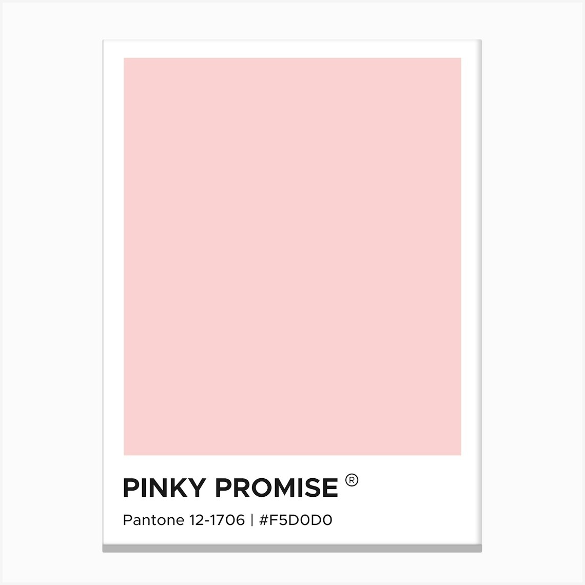 Pinky Promise Pantone, cute, family, love, minimal, swatches, calm, pink, aesthetic, pantone, colorful, cool, vibes, mood, minimalism, modern, cozy,