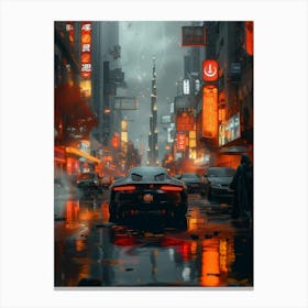 Supercar Canvas Print