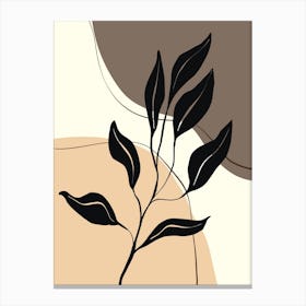 Abstract Leaf 4 Canvas Print