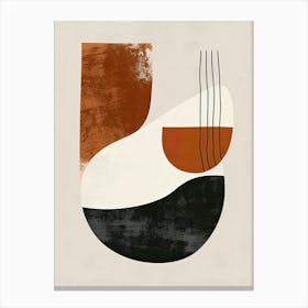 Gombe Stream Stone Park Bauhaus Minimalist Canvas Print