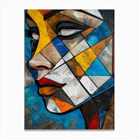 Abstract Of A Woman 70 Canvas Print