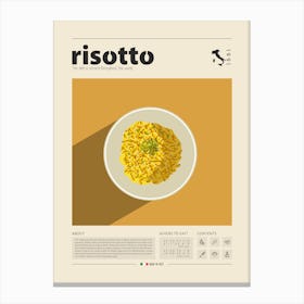 Risotto Canvas Print