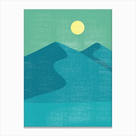 Mountain Range Canvas Print