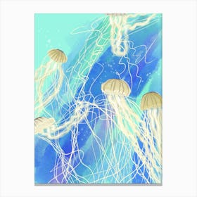 Jellyfish Canvas Print