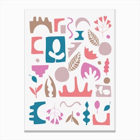 Bits And Pieces Canvas Print