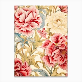 Floral Wallpaper 135 Canvas Print