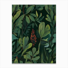 Jungle Pattern Canvas Print