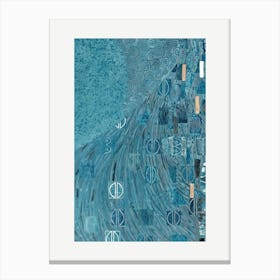 Blue By Gustav Klimt Canvas Print