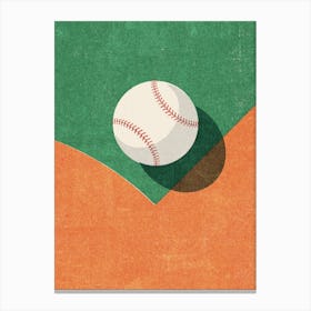 Balls Baseball Canvas Print