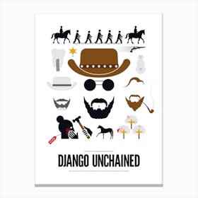 Django Unchained Canvas Print