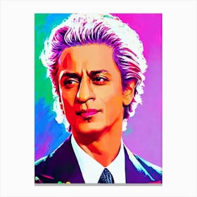 Shah Rukh Khan Pop Movies Art Movies Canvas Print