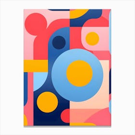 Abstract Geometric Pattern 3 Canvas Print