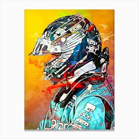 Lance Stroll 3 Canvas Print