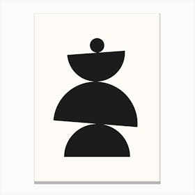 Minimal Soft Balance Canvas Print