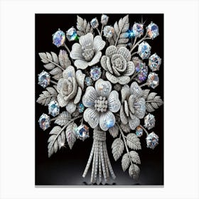 Bouquet Of Diamonds Canvas Print