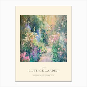 Cottage Garden Poster English Oasis 11 Canvas Print