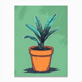 Potted Plant 28 Canvas Print