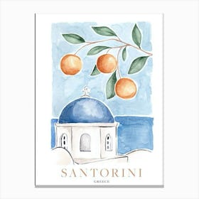 Santorini 1 Canvas Print