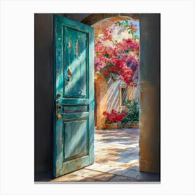 Open Door Canvas Print