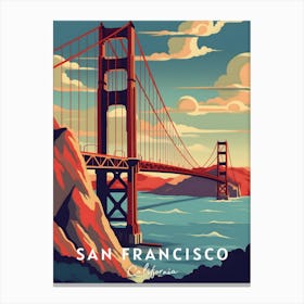 San Francisco Travel Landscape Canvas Print