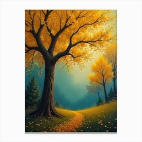 Autumn Tree Canvas Print