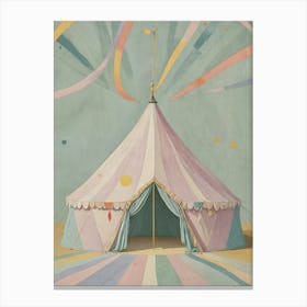 Circus Tent Canvas Print