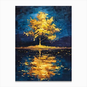 Golden Tree 1 Canvas Print