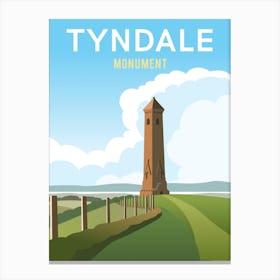 Tyndale Monument Cotswold Way Canvas Print