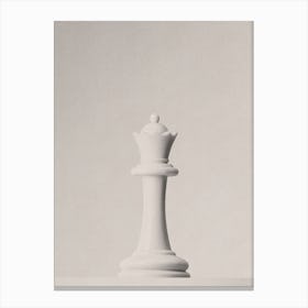 CHESS - The White Queen I Canvas Print