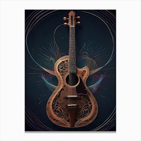 Acoustic Guitar 2 Canvas Print