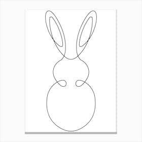 Easter Bunny Canvas Print