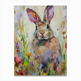 Tans Rabbit Painting 2 Canvas Print