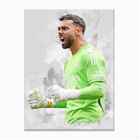 David Raya Arsenal Canvas Print